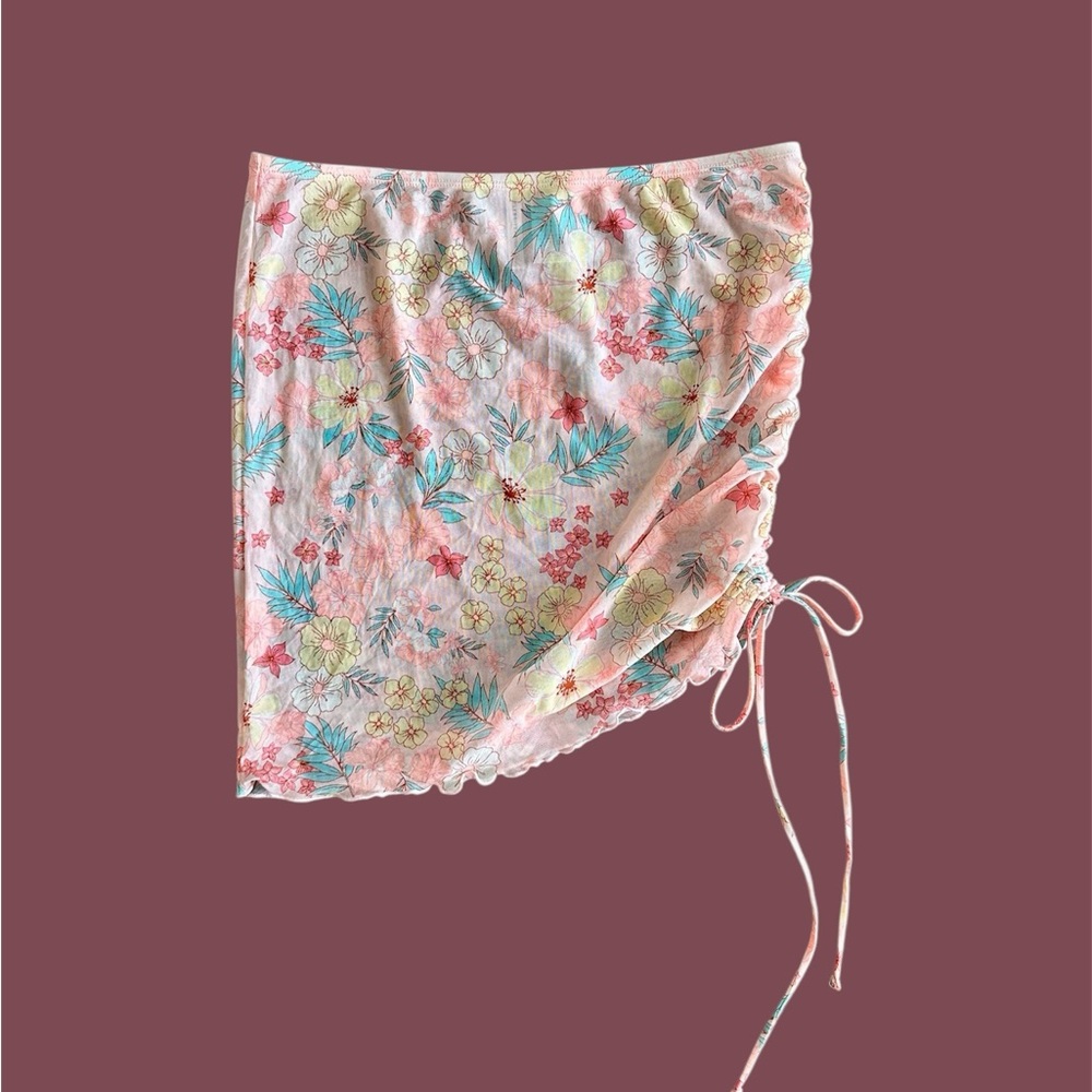 Celebrity Pink One Size‎ 29x17 Stretchy Adult Juniors Swim Skirt Cover Up Pastel